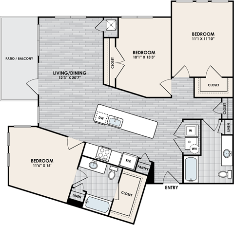 Reserve C2A floorplan
